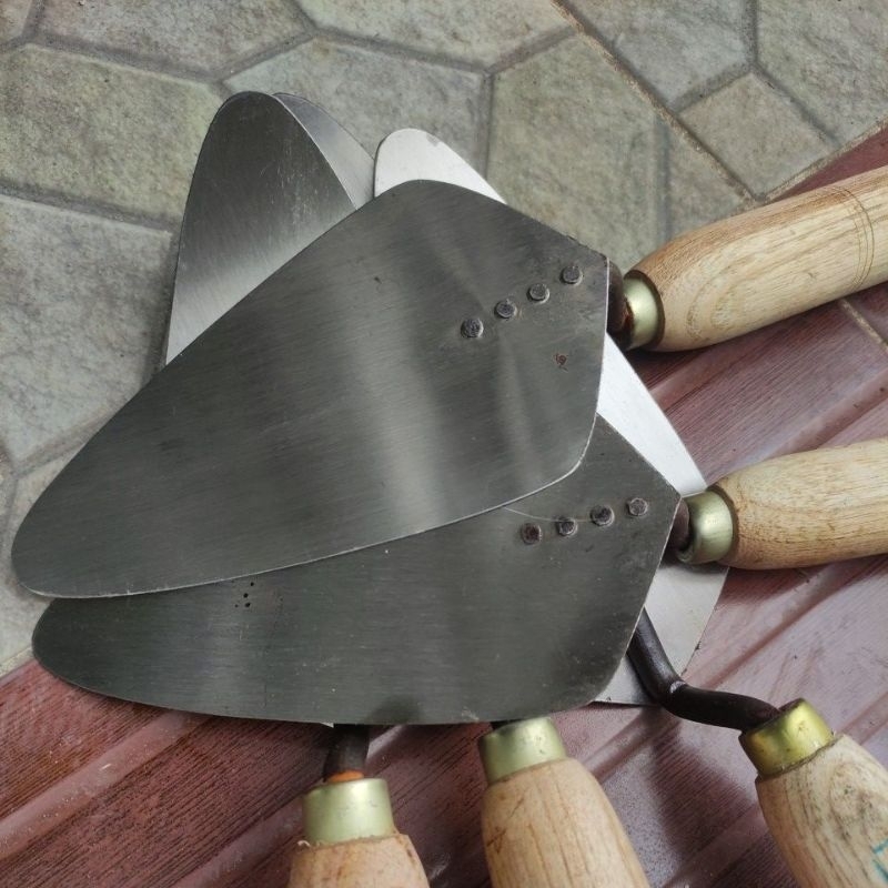 sendok semen, cetok semen GALUR ASLI 18cm paku 4(per 5 pcs)