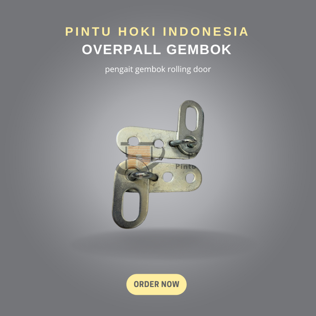 overpal gembok rolling door