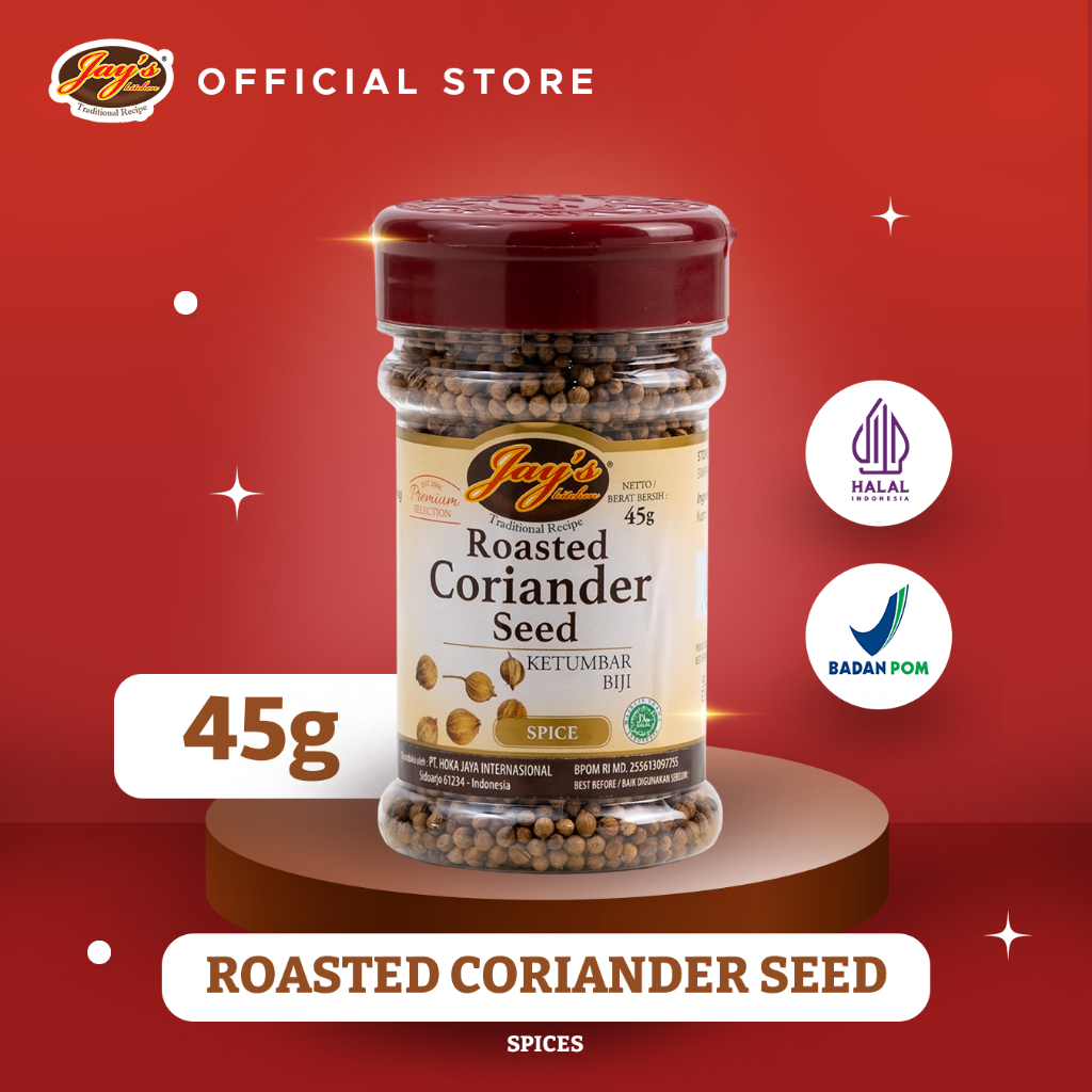 

Jay's Kitchen Roasted Coriander Seed