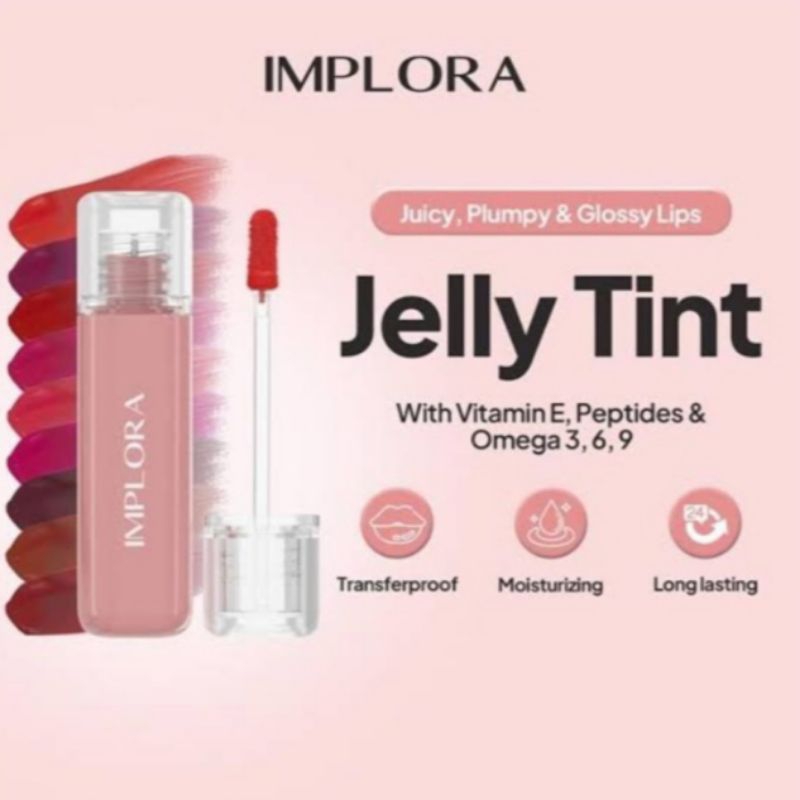 IMPLORA Jelly Lip Tint | Lip Tint Jelly | Implora Lip Tint