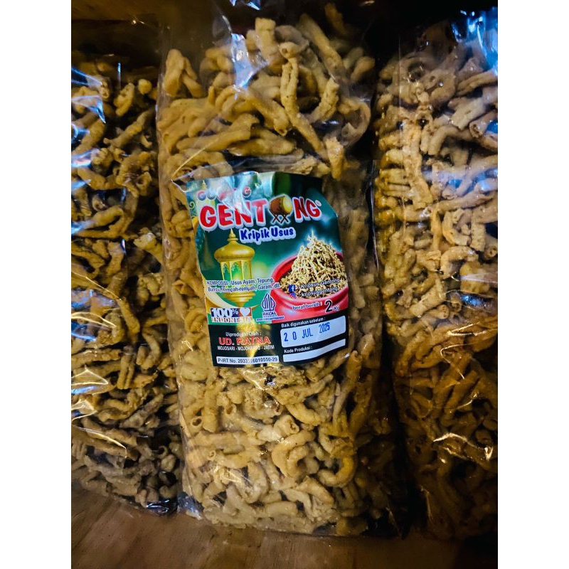 

KERIPIK USUS CAP GENTONG terlaris