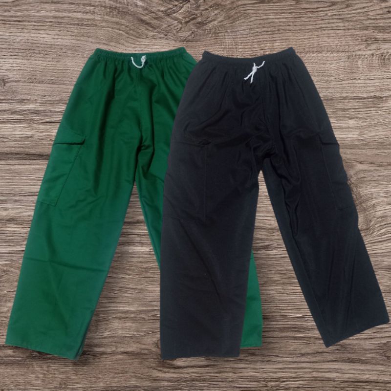Celana Comprang/Silat/Pangsi hitam polos