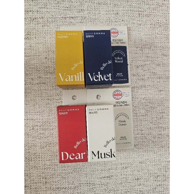 Jastip Handcarry Korea Solid Parfum Perfume Balm Daiso