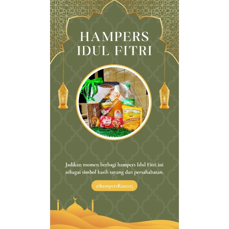 

Hampers snack dan minuman