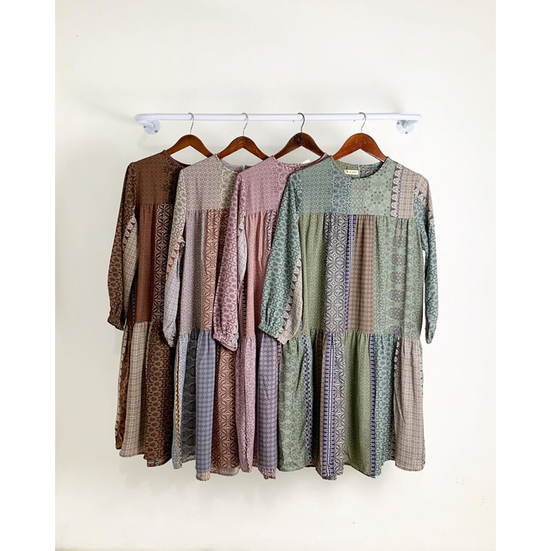 Milia tunik motif - tunik motif