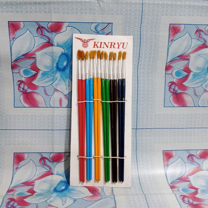 

KINRYU Kuas Lukis Gagang Warna No.6