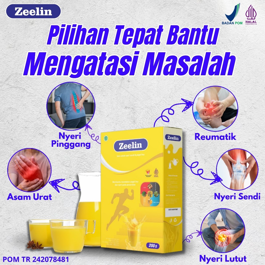 

Zeelin Susu Tulang dan Sendi - Susu Kambing Etawa - Rematik Nyeri Sendi Nyeri Tulang dan Asam Urat