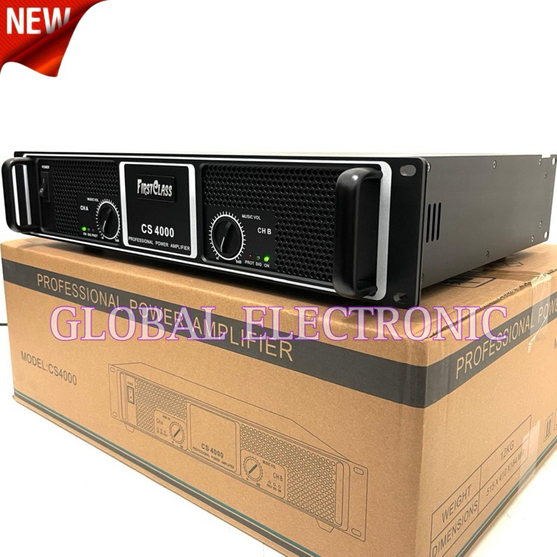 POWER FIRSTCLASS CS4000 ORIGINAL POWER AMPLIFIER CS 4000