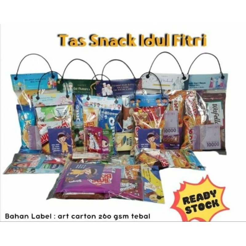

PLASTIK SNACK IDUL FITRI/IDUL ADHA UKURAN 20x30CM ISI 10 PCS
