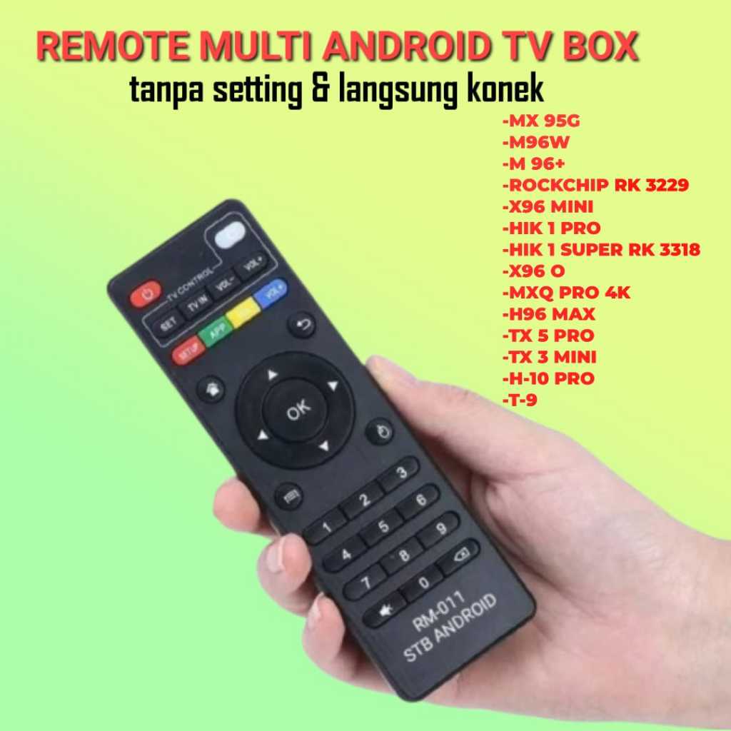 Remot Universal Android Tv Box Mini Samrt tv