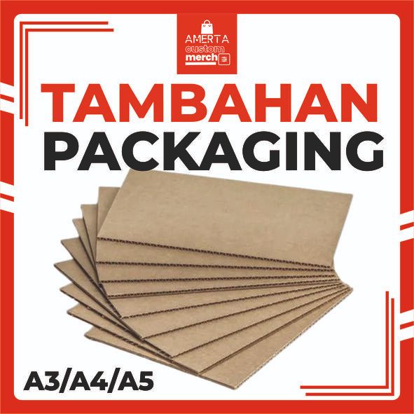 

Packaging Kardus Tambahan Packing Aman Kardus & Bubble Wrap