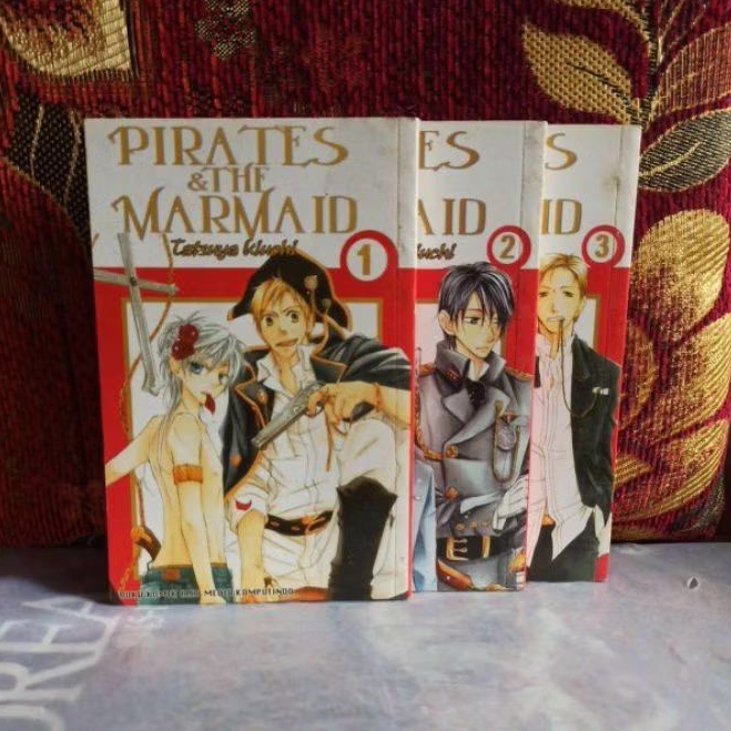 Komik Original PIRATES & THE MERMAID tatsuya kiuchi Paket Volume 1-3