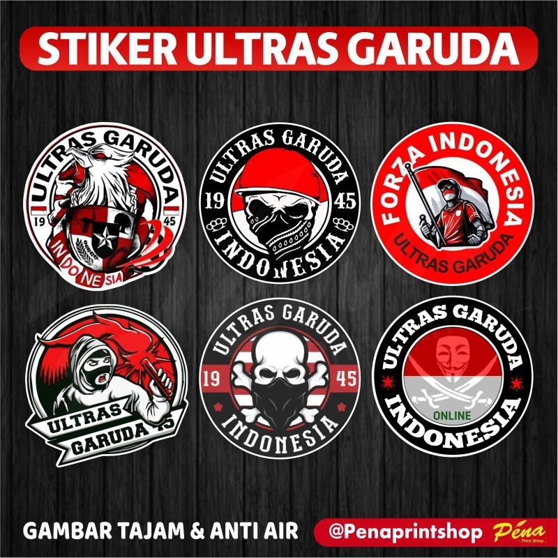 

Stiker Ultras Garuda Forza Indonesia / Logo Ultras Garuda / Stiker Bola Waterproof