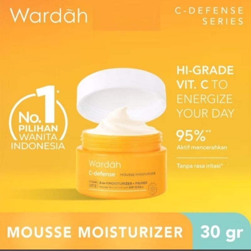WARDAH C-DEFENSE MOUSSE MOISTURIZER