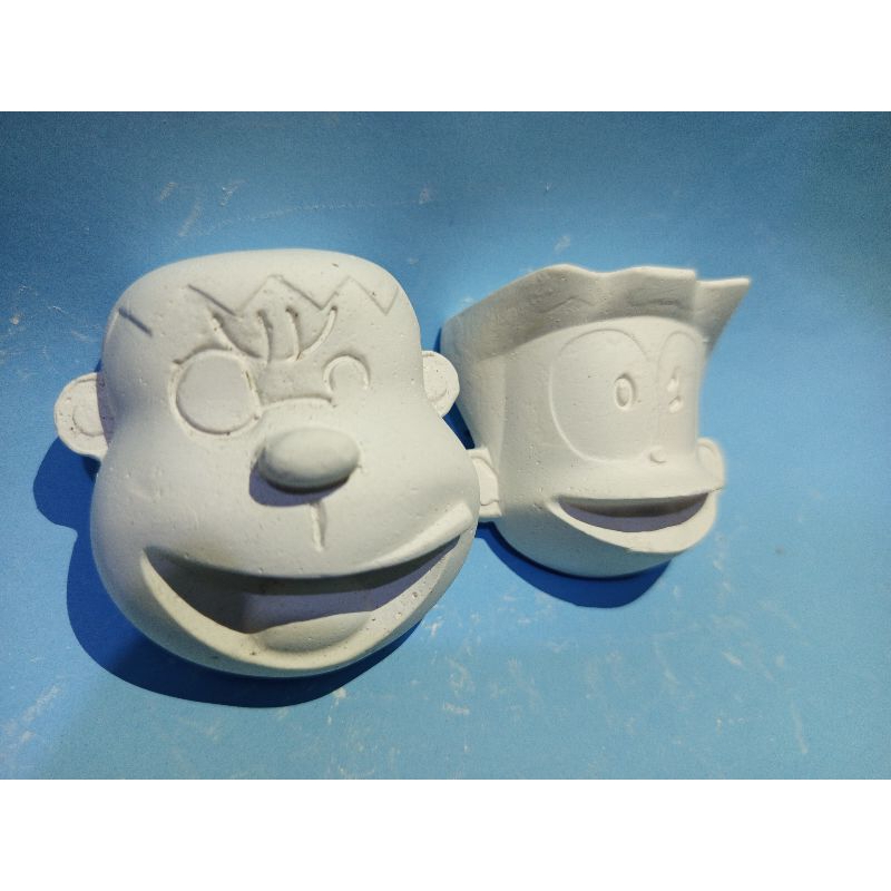 

mewarnai gypsum mainan edukasi anak tema doraemon box kit