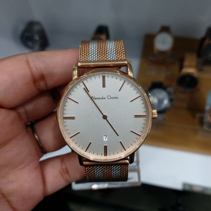 READY JAM TANGAN PRIA ALEXANDRE CHRISTIE AC8582 AC 8582 ORIGINAL