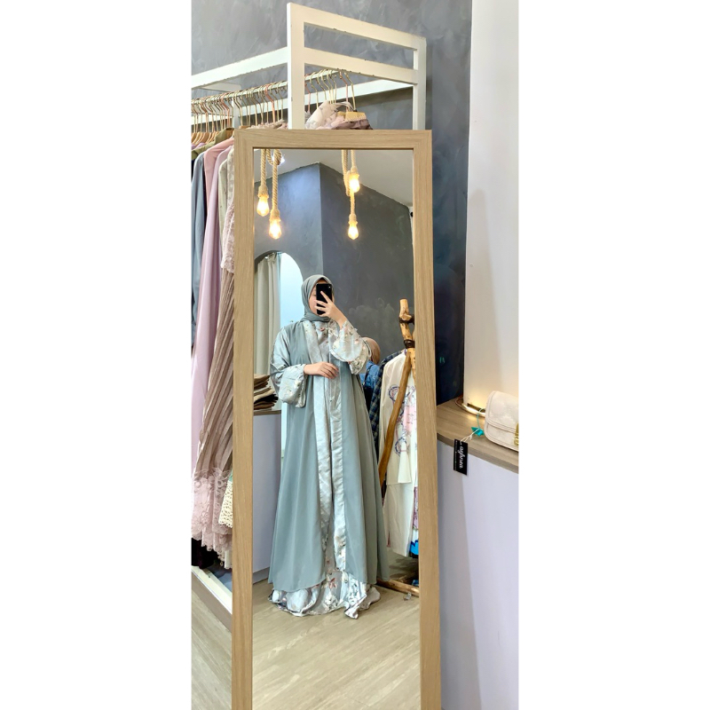 Gamis outer set hijab premium