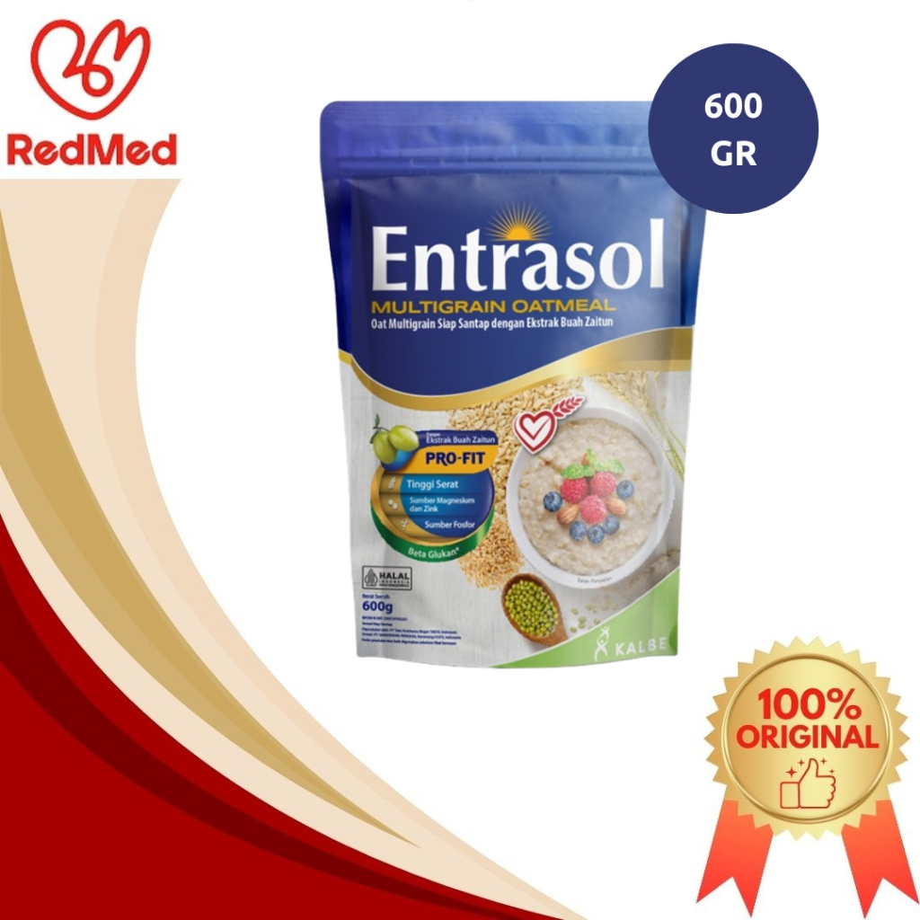

ENTRASOL OAT MAKANAN SARAPAN 600GR