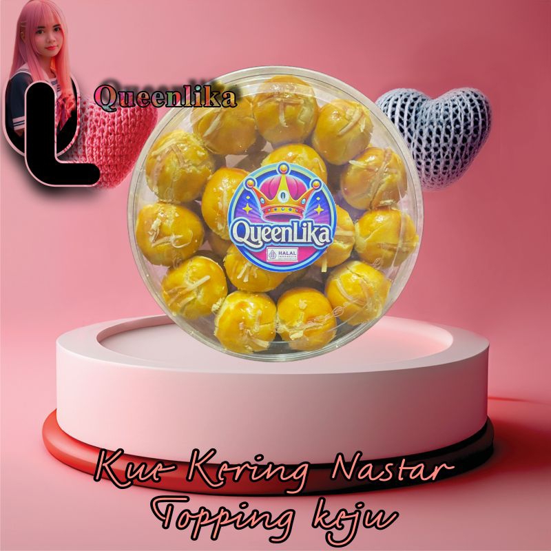 

kue kering lebaran nastar topping keju premium nanas 250g