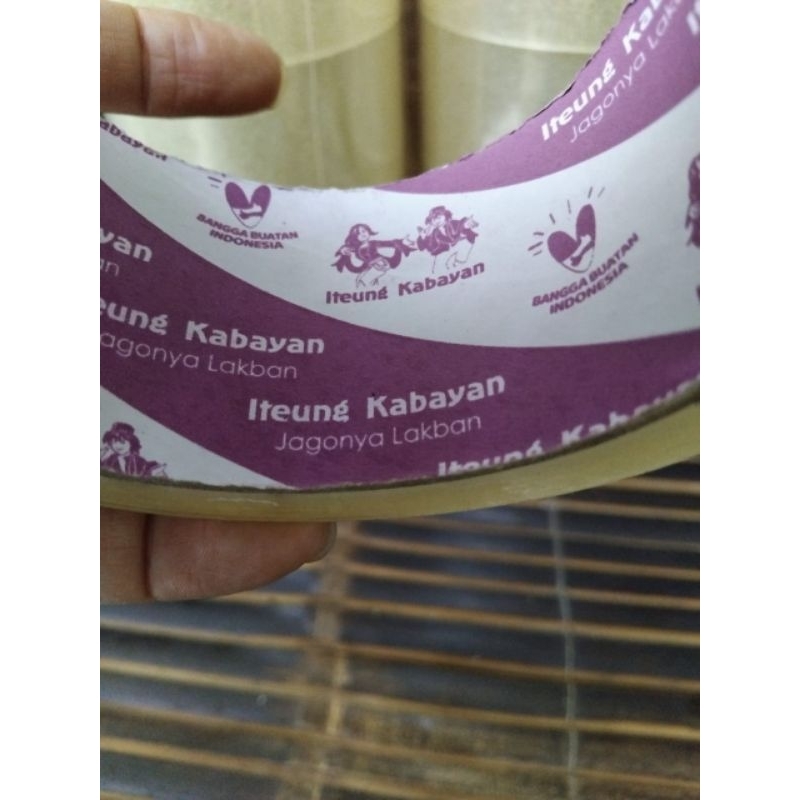 

lakban KABAYAN 1slop 6 ocs 45#90#clear#43mic