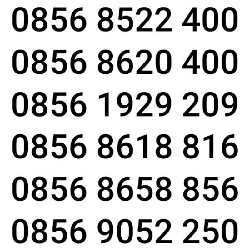 Nomor Cantik Im3 Indosat M3 4G 11 Digit BUKAN 10 Angka Nomer Telepon Hp Handphone Mudah di ingat gam