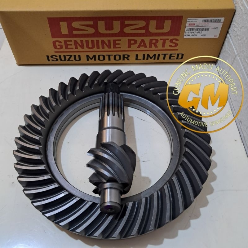 GEAR SET GIGI GARDAN 6X41 ISUZU NKR71 CROWN WHEEL PINION ISUZU ELF GIGI GARDAN NKR71 6X41