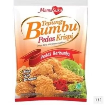 

Mama suka tepung bumbu krispi hot 80 gram