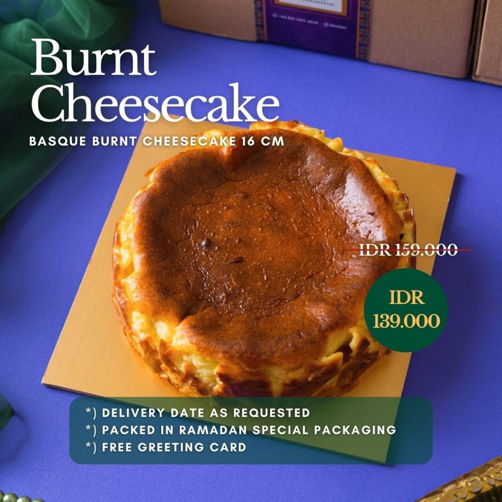 

BUKA PUASA HAMPERS / PARCEL IDUL FITRI - Burnt Cheesecake
