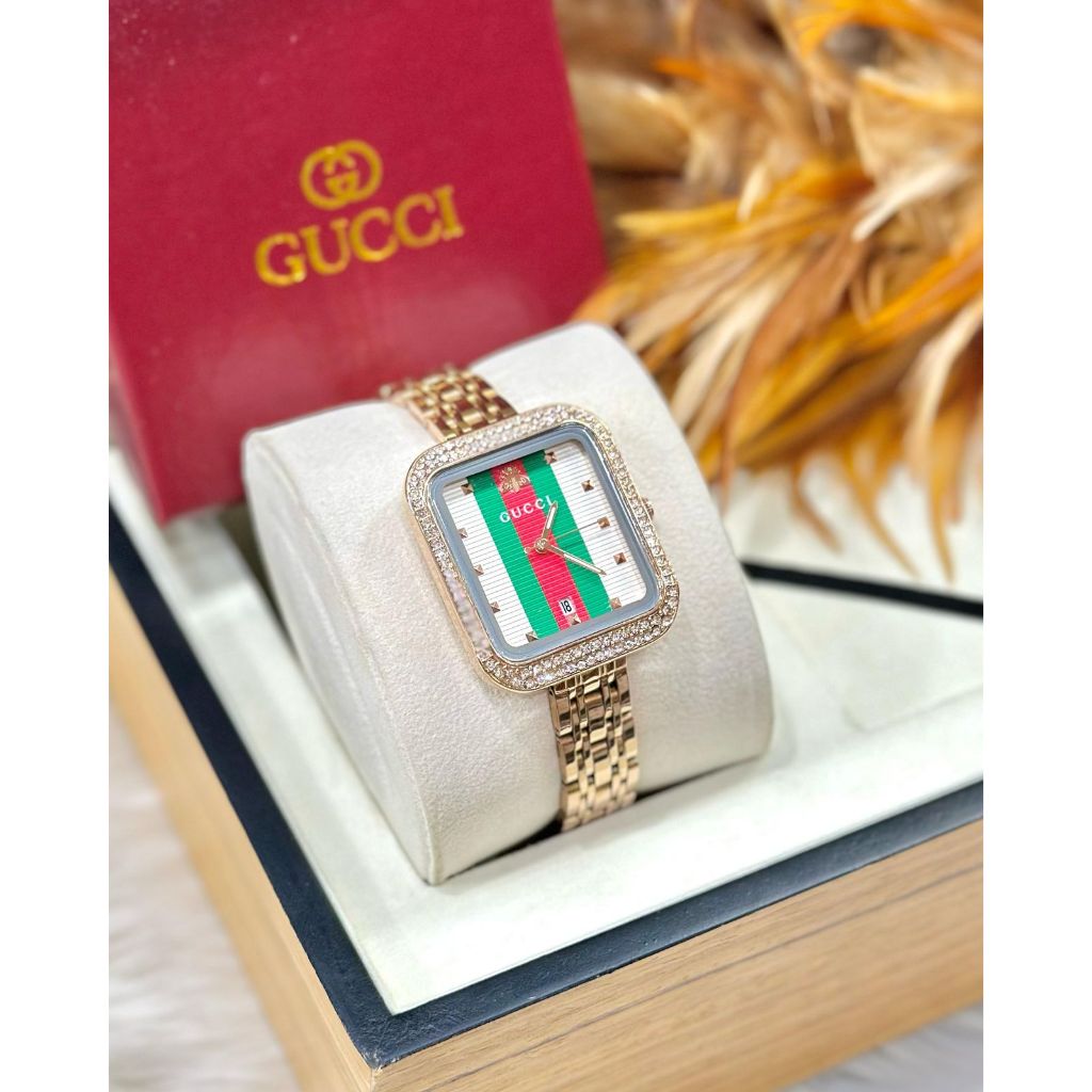 Jam Tangan Wanita GSS Rantai Besi