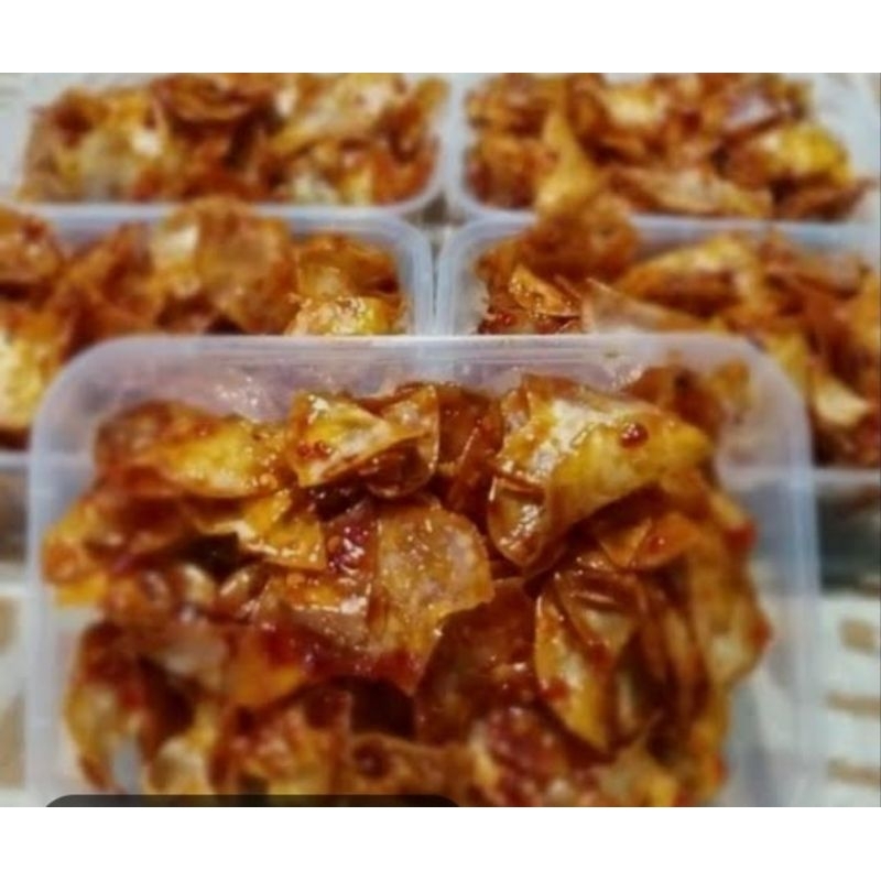 

kripik singkong pedas