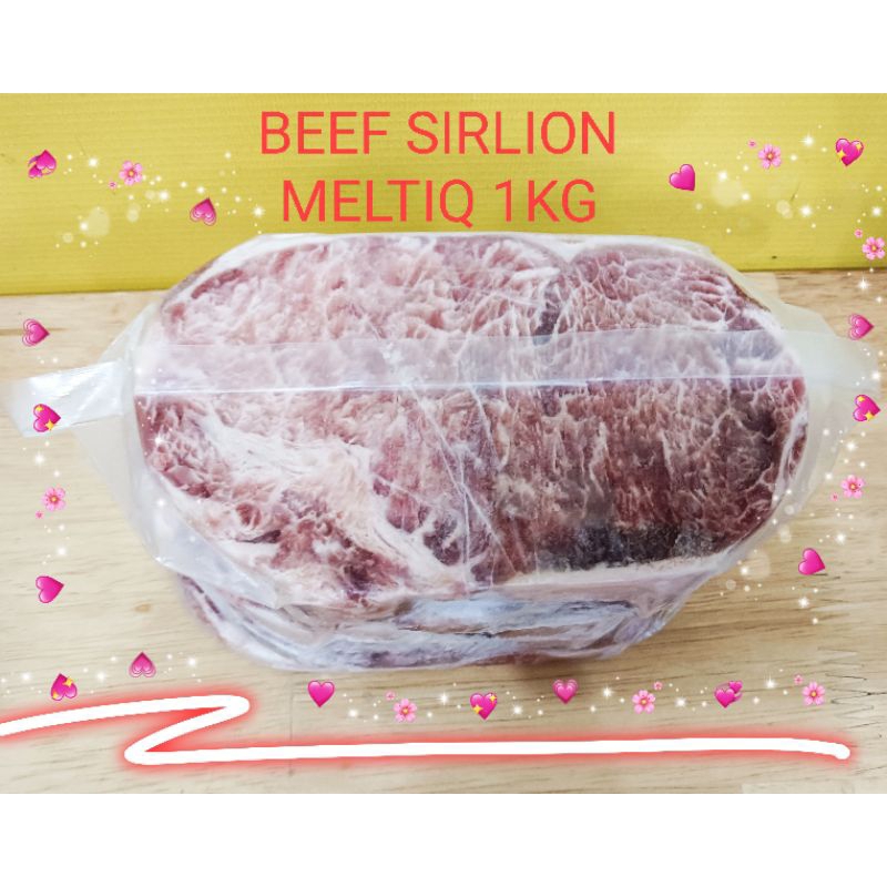 

BEEF TENDERLOIN MELTIQ 1kg /BEEF SIRLION MELTIQ 1KG ISI 5POTONG