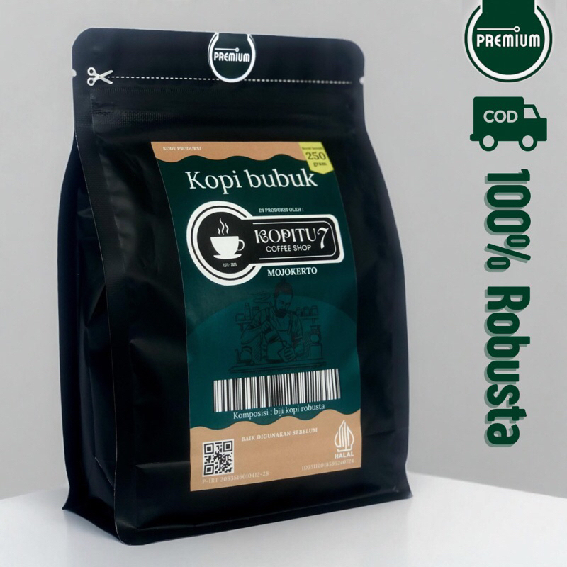 

Kopi Bubuk KOpitu7 Premium 100% Robusta
