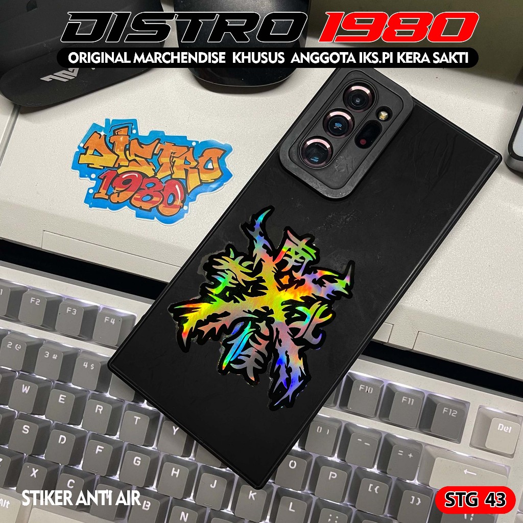 

STIKER IKS.PI KERA SAKTI STG 43 HOLOGRAM VINYL ANTI AIR