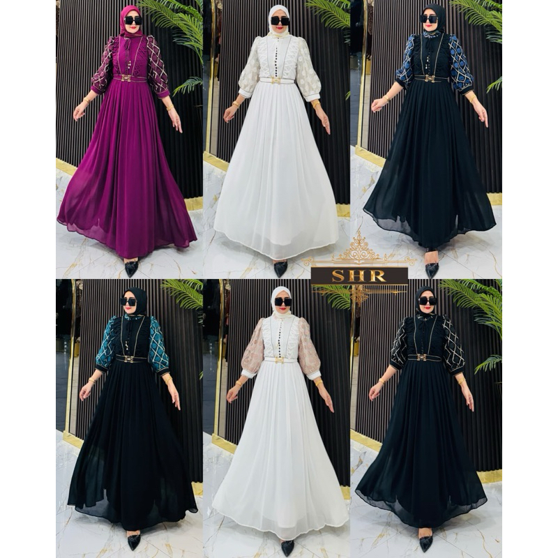 “SHR NEW”GAMIS LEBARAN WANG WUNG SIAP KIRIM LANGSUNG BY SHR CERUTY BEST SELLER