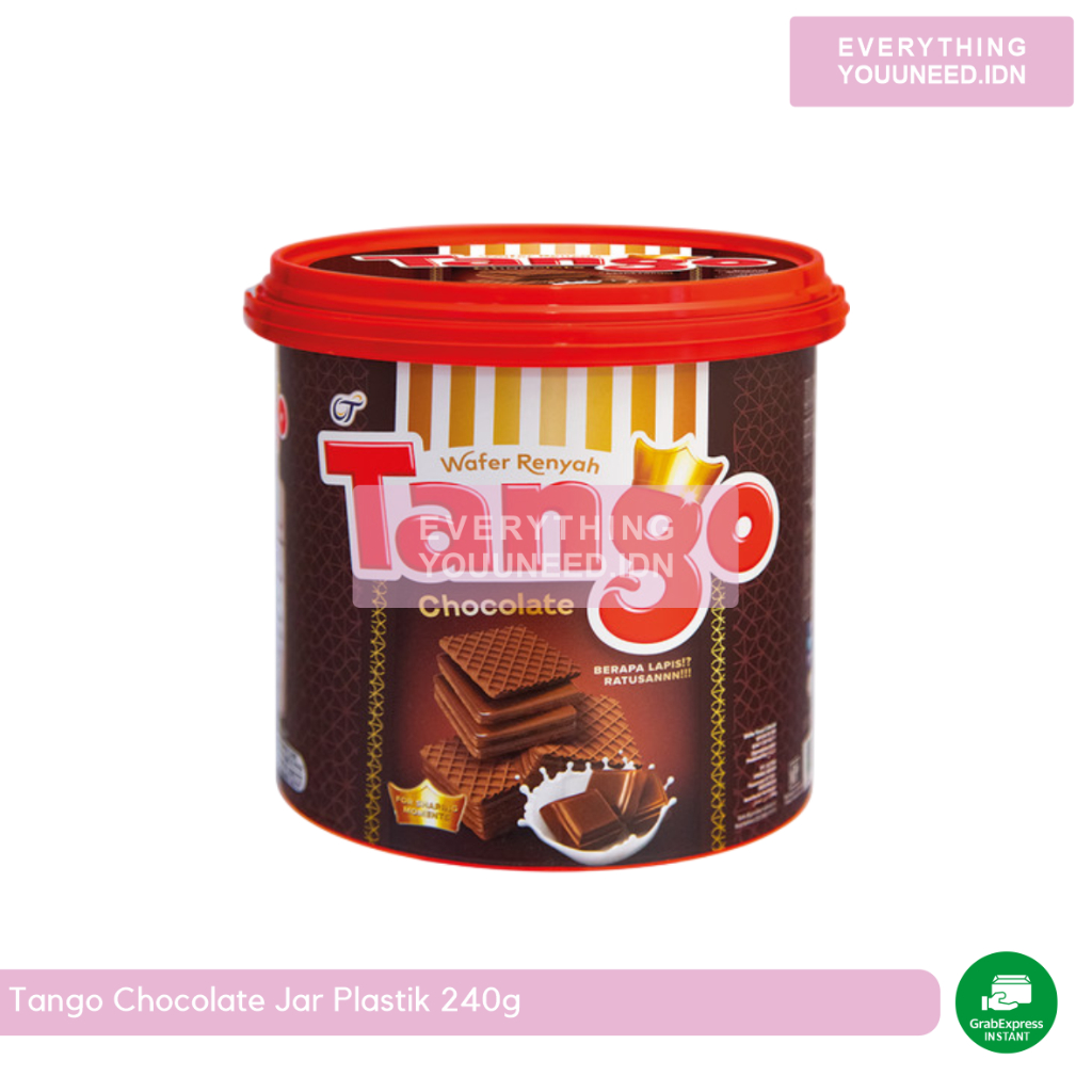 

Tango Wafer Chocolate Kaleng / Jar Plastik 240g