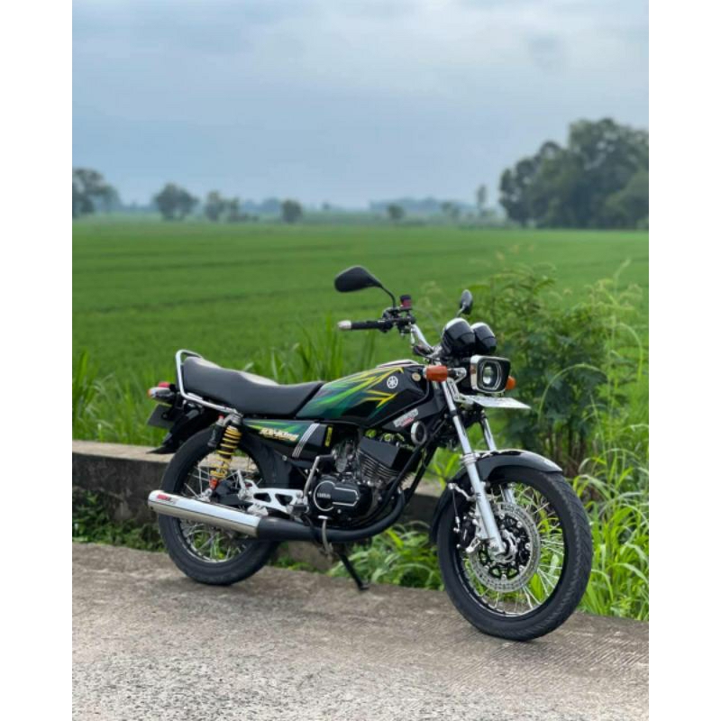 STRIPING RX KING 2005 HIJAU STICKER LIS STIKER DECAL STANDAR ORI YAMAHA RX KING 2005