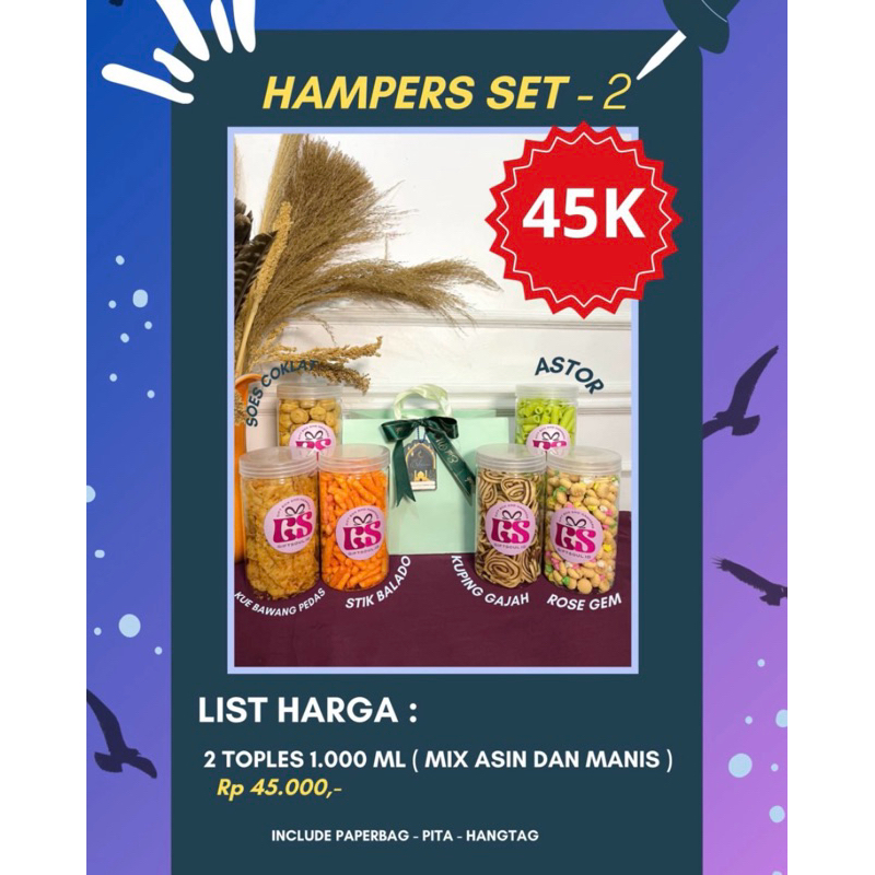 

HAMPERS SET 2
