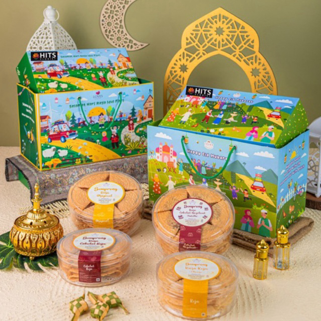 

HAMPERS LEBARAN (Ready Stock) / IDUL FITRI / RAMADHAN GREEN GIFT BOX / Hampers IDUL FITRI / Hampers Viral / Hampers Unik