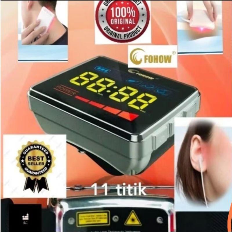 jam laser/ multi laser terapi (MLT) dari fohoway