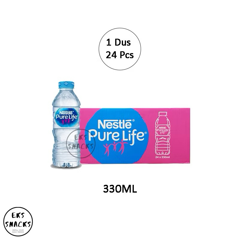 

PROMO LEBARAN !! Air Mineral Nestle Pure Life 330ml X 24 Pcs