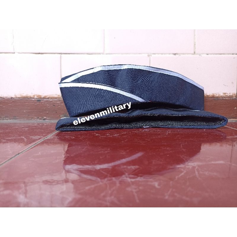 Topi mud list putih wanita perhubungan dishub Kemenhub wanita