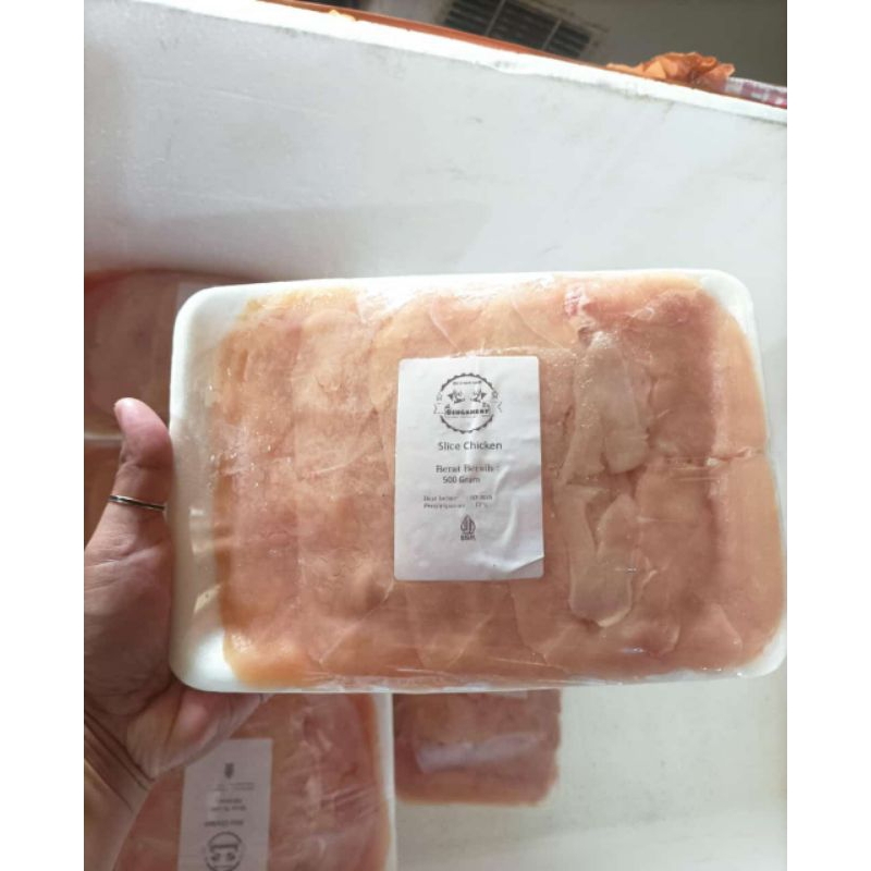 

Slice Dada Ayam Non Lemak