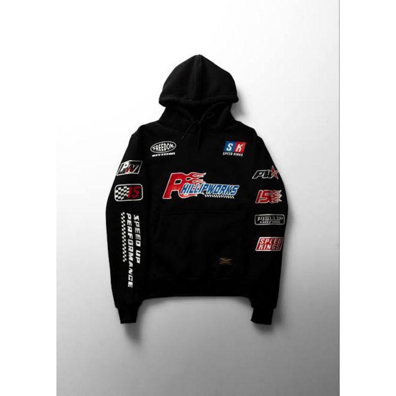 [NEW] HOODIE PHILLIP WORKS - SIDEBURN