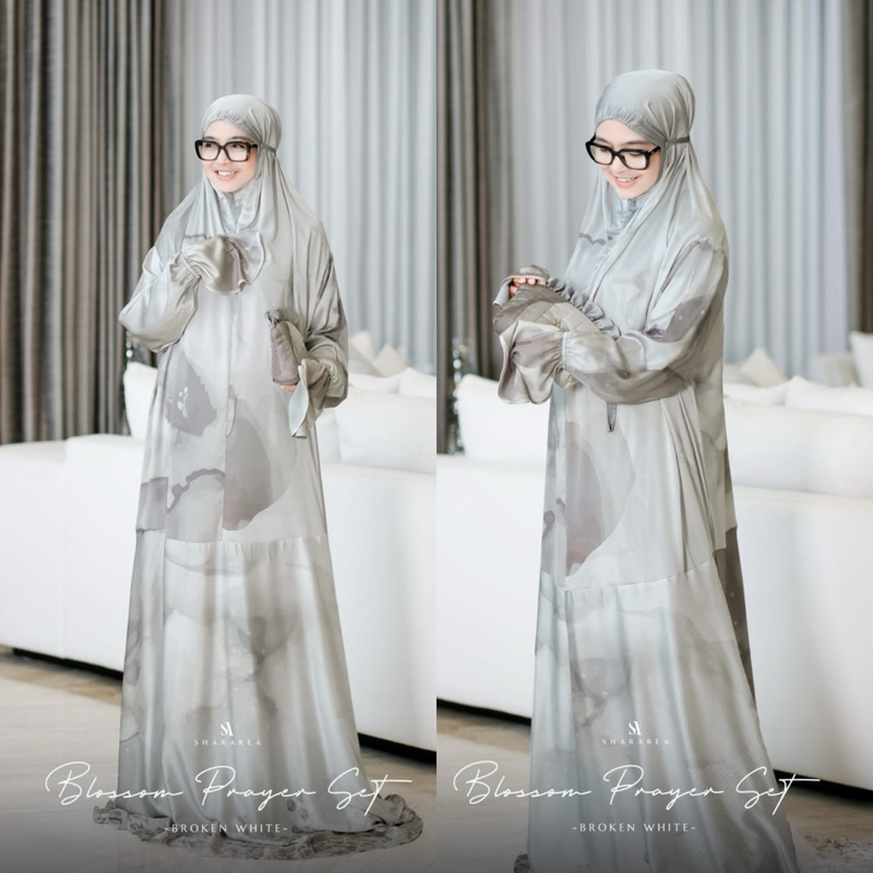 Blossom Prayer Set Mukena Sajadah Mini by Shararea