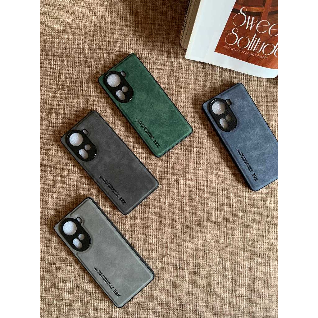 [LEATHER CASE] Case Oppo Reno 11 5G | Casing Tekstur Kulit Domba | Casing Oppo Reno11 | Casing Premi