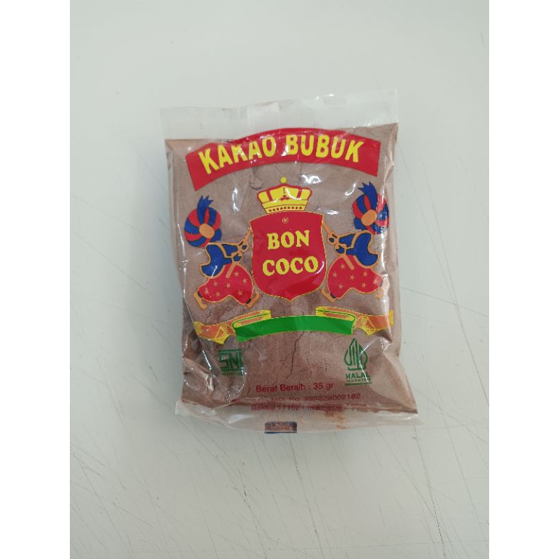 

COKELAT BUBUK COCOA POWDER BON COCO 35GRAM
