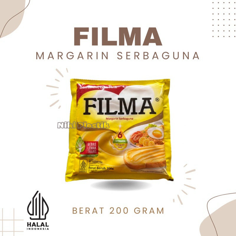 

Filma Mentega Margarine Serbaguna 200gram