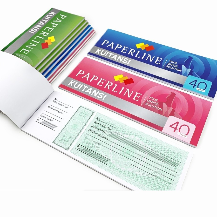 

Buku Kwitansi kuitansi kecil Mini Paperline isi 40 lembar (1 pcs)