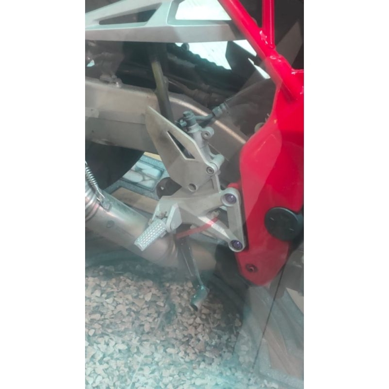 footstep ORI depan step kanan kiri original copotan Honda cbr250rr baby rr CBR 250rr