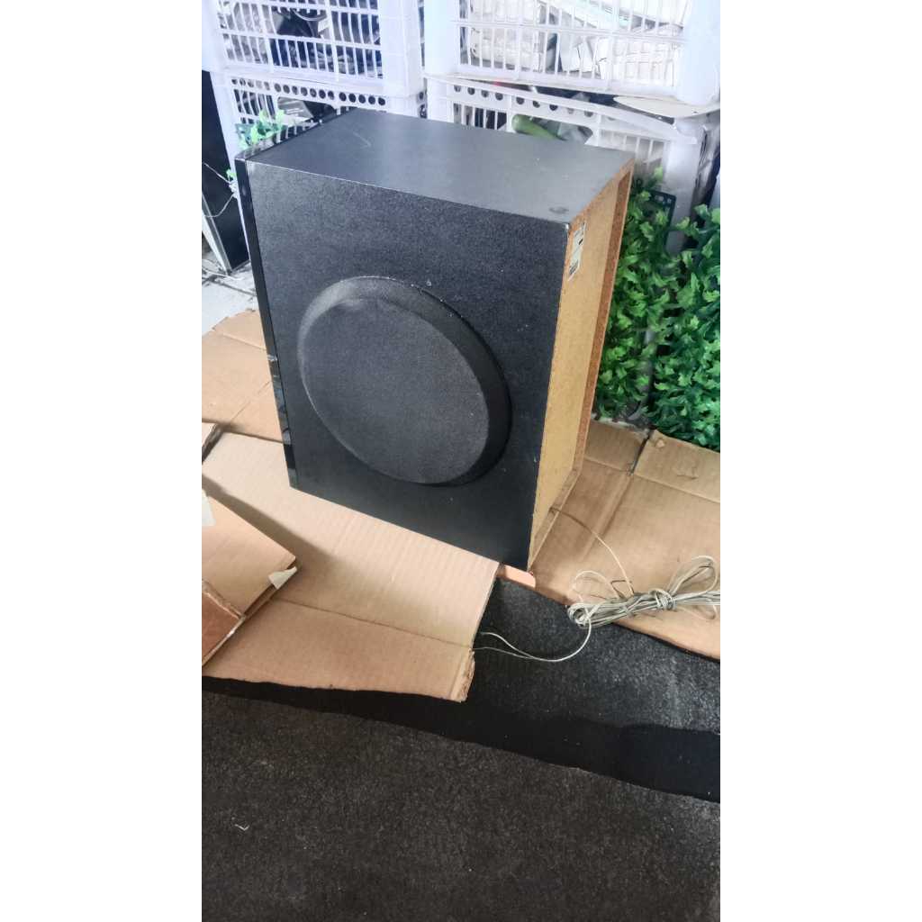 copotan lg s42s1-W SUBWOOFER Speaker  LG  Home Theater  System 5 inch 4 ohm  NORMAL UTUH BASS SUB WO